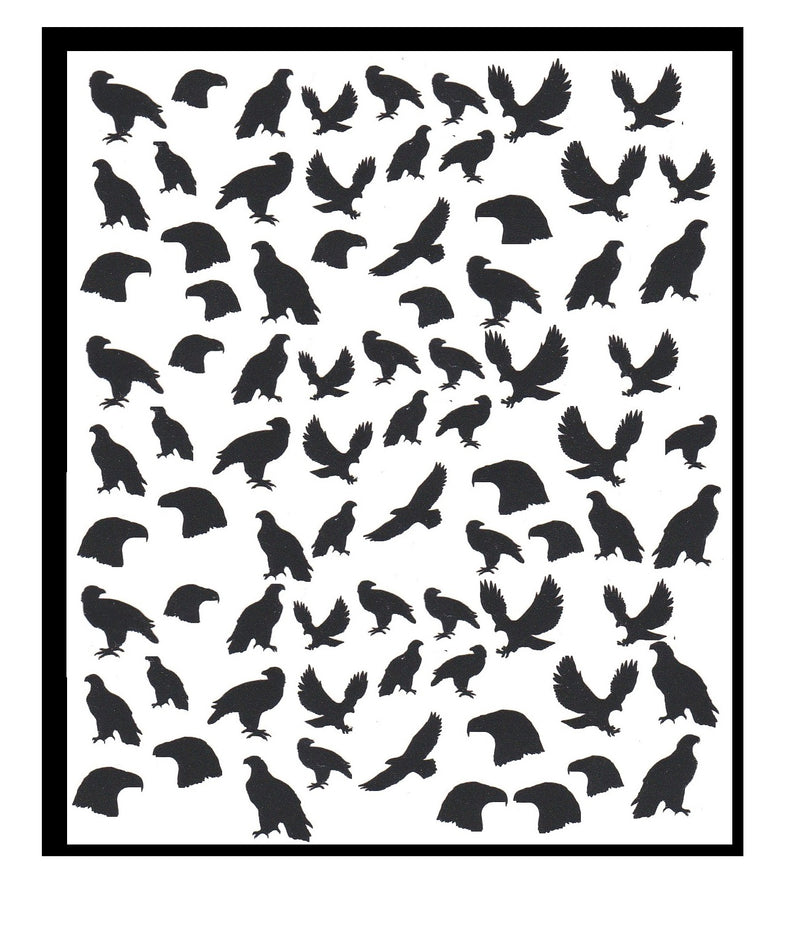 Eagle  Nail Stickers