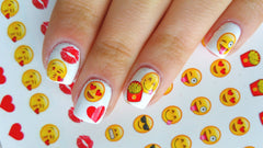 Emoji Code 3 ( Extra Small ) Nail Art Emoticons