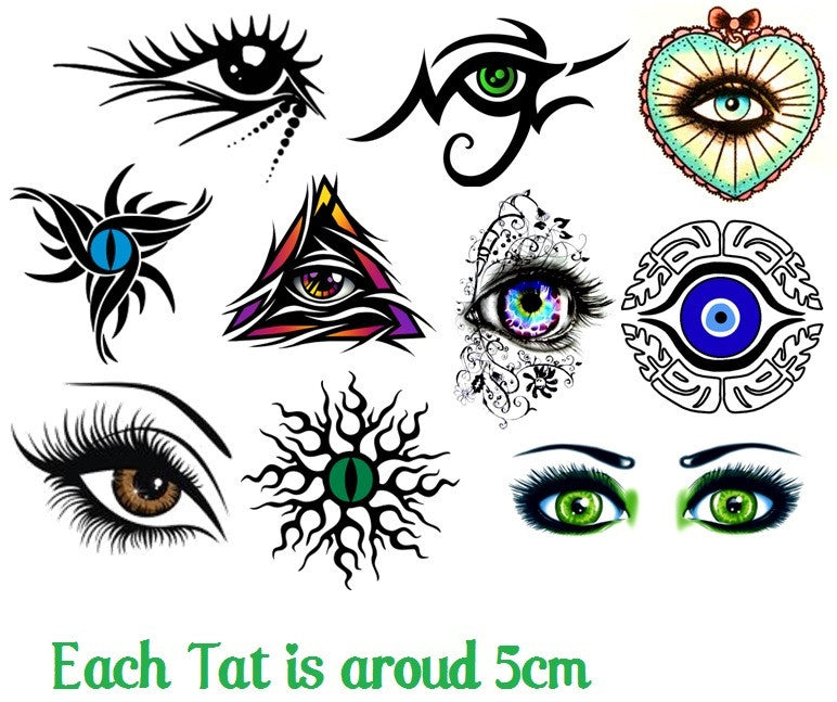Eye Eye  Temporary Tattoos