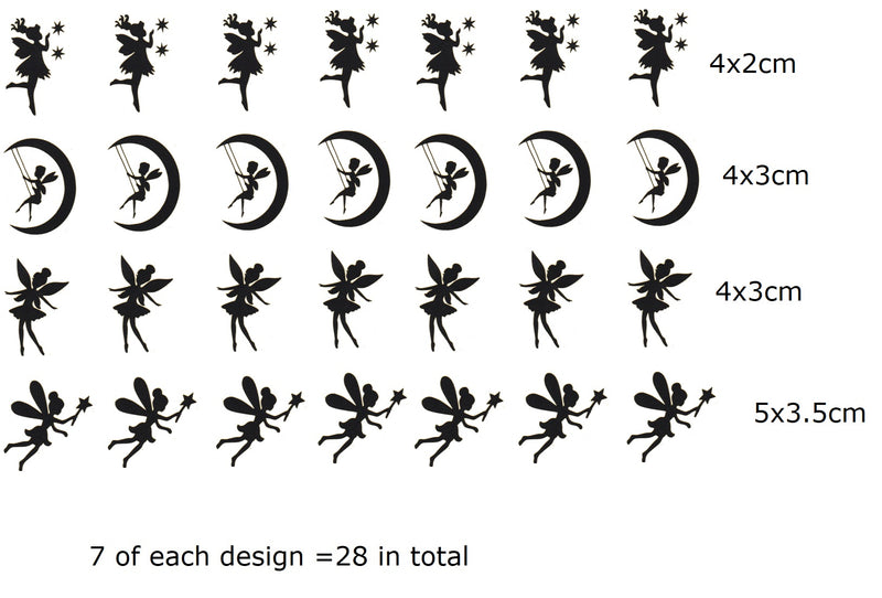 Fairy Vinyl Stickers ( Multiple colours to choose from )