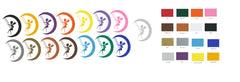 Fairy Moon  Vinyl Stickers ( Multiple colours to choose from )