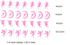 Fairy Vinyl Stickers ( Multiple colours to choose from )