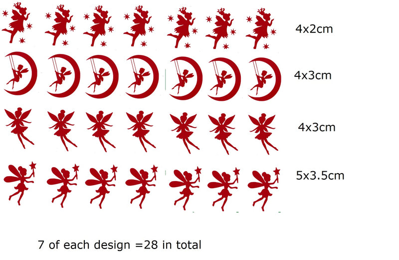 Fairy Vinyl Stickers ( Multiple colours to choose from )