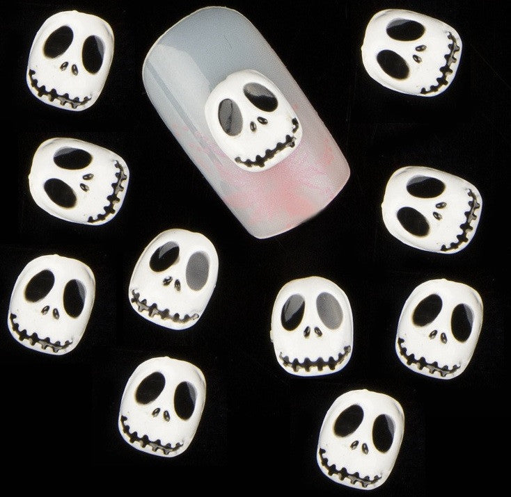 White Skull Jack Skellington ( Pack of 10 ) Collection 7