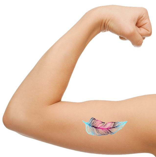 Feathers  Temporary Tattoos