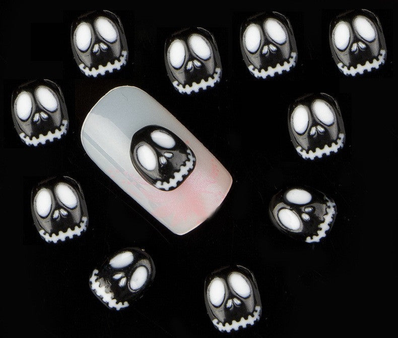 White Skull Jack Skellington ( Pack of 10 ) Collection 7