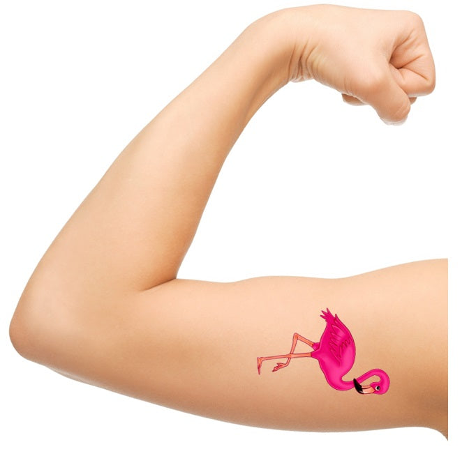 Flamingo Temporary Tattoos