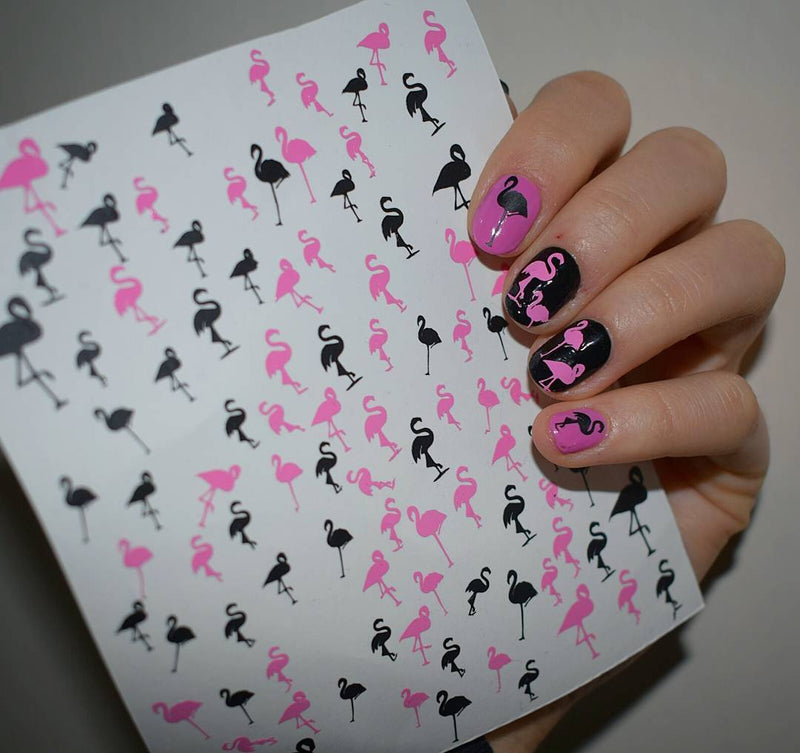 Flamingo   Nail Stickers