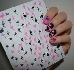 Flamingo   Nail Stickers