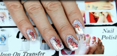 Flowers Floral code 1 Nail Art