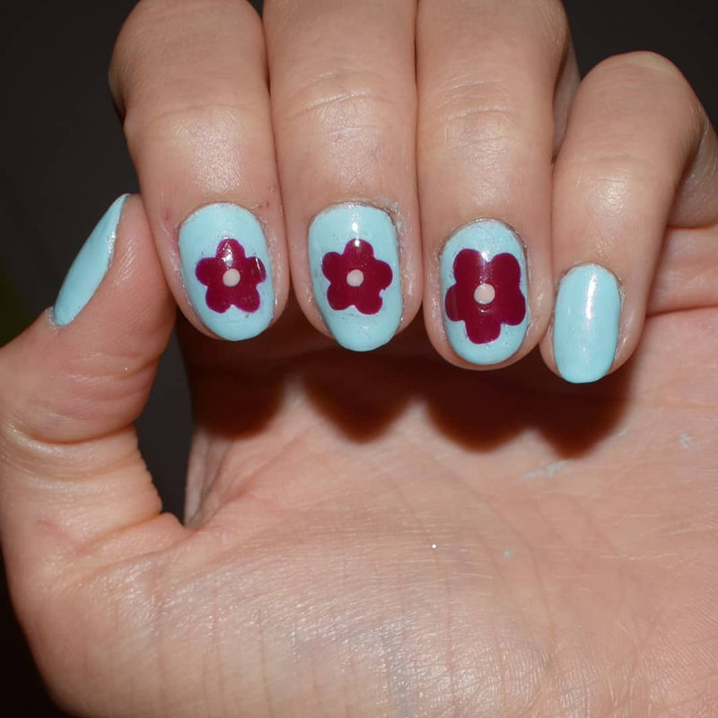 44 Nail Stencils  - Flower