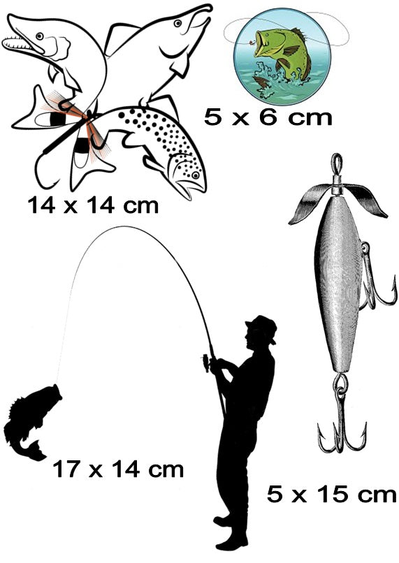 Fly Fishing Iron On Transfers