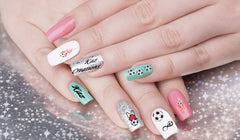 Football Nail Art Decal c1