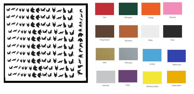 Orca  Killer Whale Nail Stickers