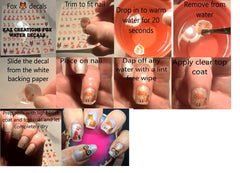 Fox Nail Art Decals