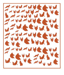 Fox   Nail Stickers