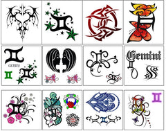 German Shepherd Alsatian  Temporary Tattoos