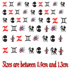 Olaf  Nail Art Decals Small