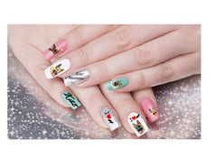 German Shepherd Alsatian  Collection Nail Art Decal