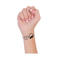 German Shepherd Alsatian  Temporary Tattoos