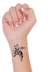 Giraffe Temporary Tattoos