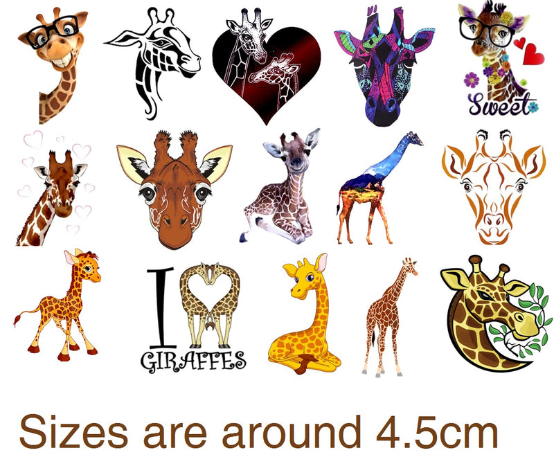 Giraffe Temporary Tattoos