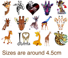 Giraffe Temporary Tattoos