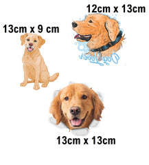 Golden Labrador Retriever  Iron On Transfers