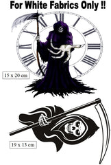 Grim Reaper  Iron On Transfers