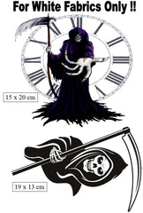 Grim Reaper  Iron On Transfers