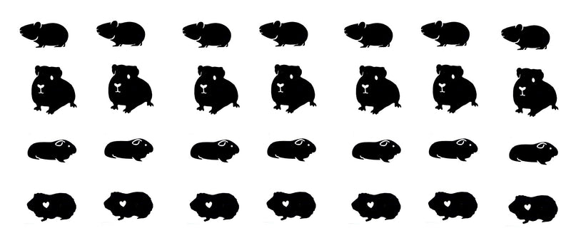 Gemini Vinyl Stickers ( Multiple colours to choose from )