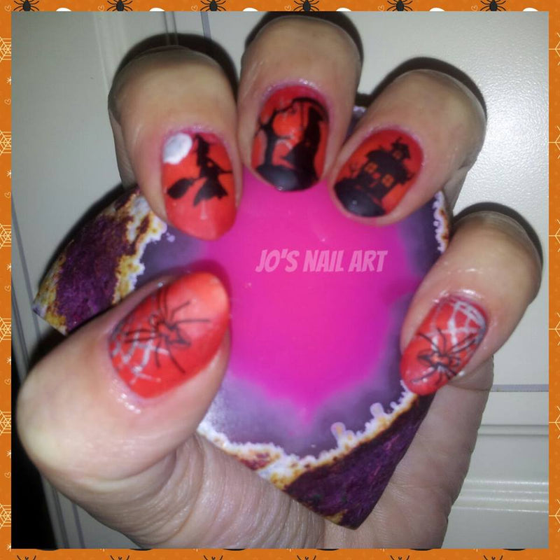 Halloween Collection Nail Art Decals c1