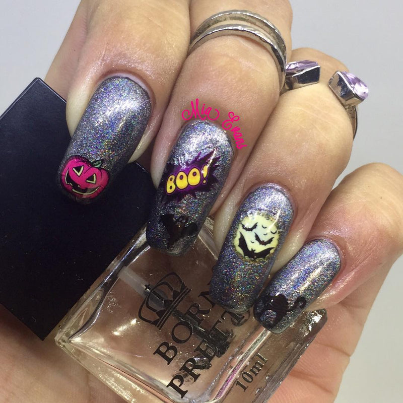 Halloween Collection Nail Art Decals c3