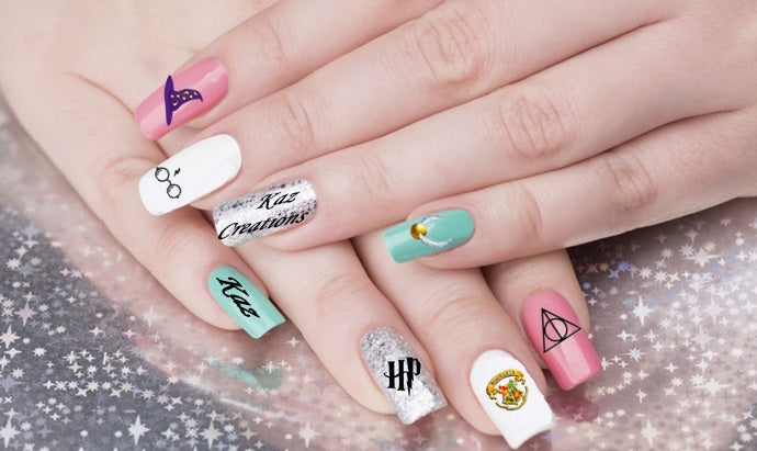 Harry potter  Nail Art Decal Collection