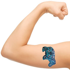 Hippo c2 Temporary Tattoos