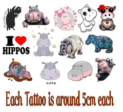 Pug  Temporary Tattoos