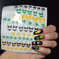 Summer Holiday Nail Stickers
