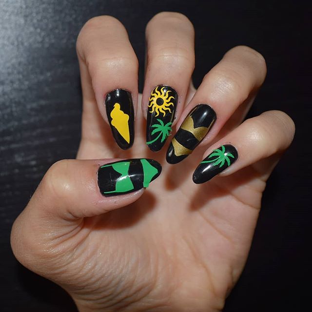 Summer Holiday Nail Stickers