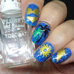 Summer Holiday Nail Stickers