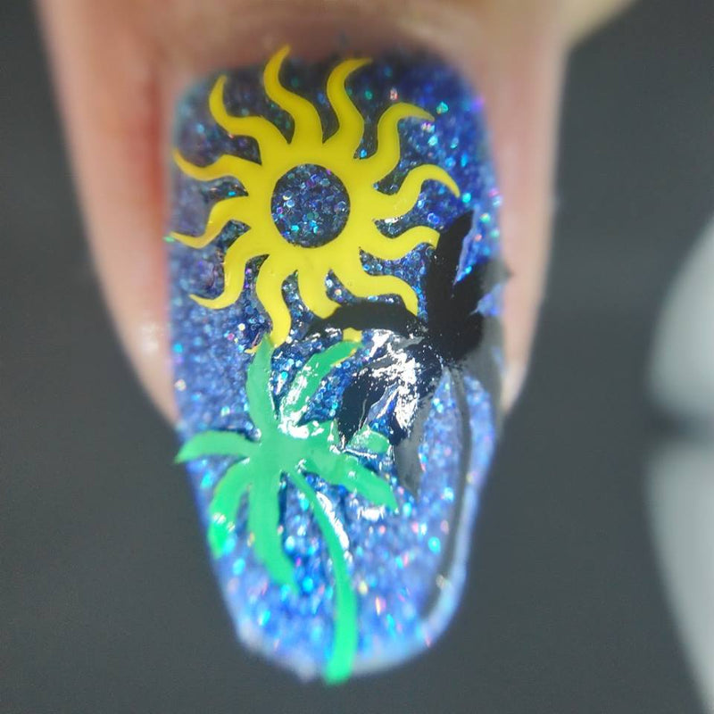 Summer Holiday Nail Stickers