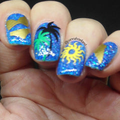 Summer Holiday Nail Stickers