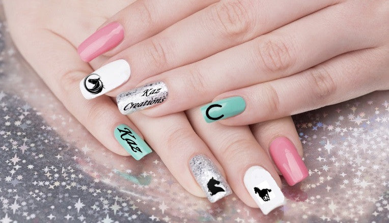 Horse Nail Art