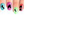 Horse   Nail Stickers