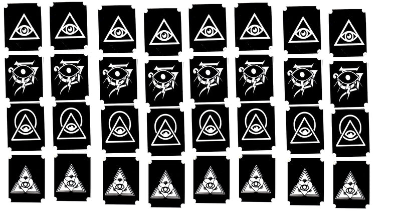 Illuminati Tattoo Stencils