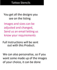 32  Cat Tattoo Stencils Code 2
