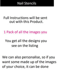Nail Stencils style 150