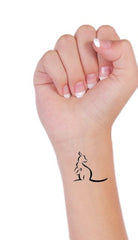 Kangaroo Temporary Tattoos