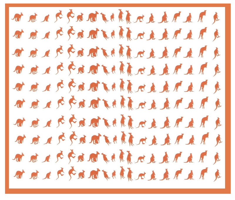 Kangaroo Nail Stickers