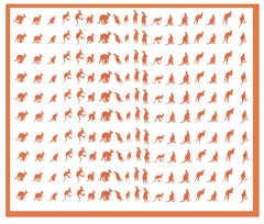 Kangaroo Nail Stickers