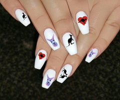 Kangaroo Nail Art Decals ( 2 different styles to choose from )